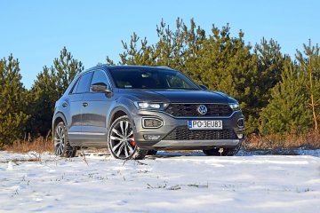T-Roc oferuje skromny prześwit 16,1 cm.  To jednak i tak 2 cm więcej niż w zwykłym Golfie.